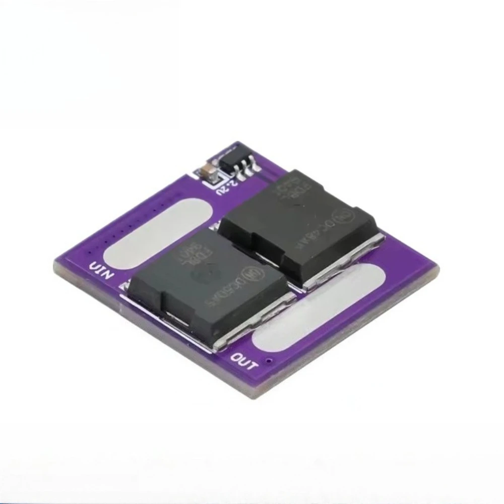 2pcs No Ground No Voltage Limit Ideal Diode Module Reverse Current Protection Anti Reverse Polarity Anti Backflow