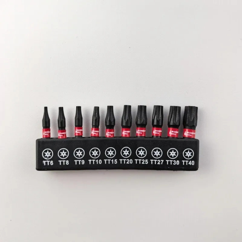 Magnetic Torx Drill Bit Set with Holder S2 Alloy Steel Hex Shank Torx Screwdriver Bit Impact Driver Bit Set for Home Repair