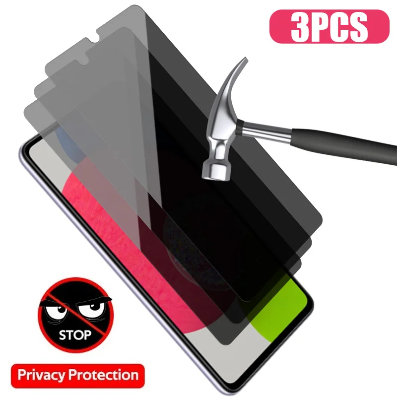 

3Pcs 9H Anti-Spy Tempered Glass For Xiaomi Redmi Note 13 Pro 4G POCO F6 X6 Pro Privacy Screen Protector