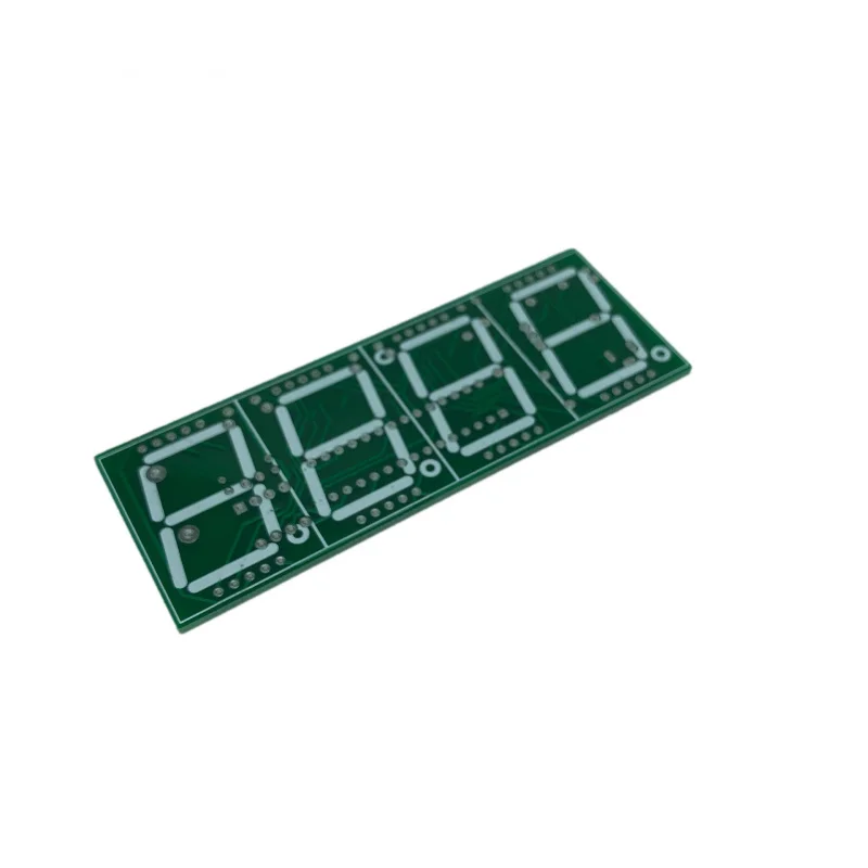 Electronic Clock KitUSBLineC51Single Chip Microcomputer Light Control TemperatureLEDElectronic clockDIYMaking Parts Shell