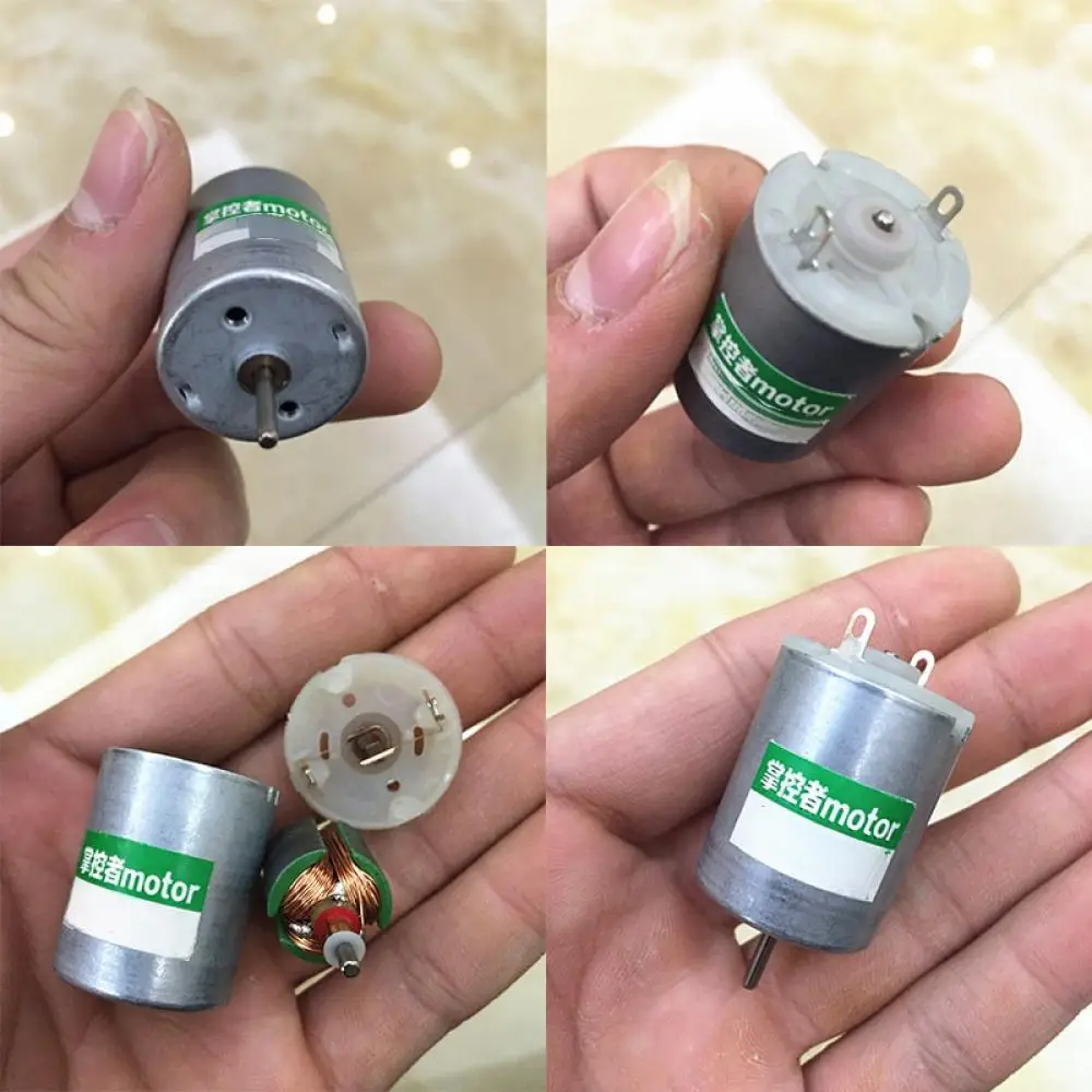 1PCS DC3-12V Motor Strong Magnetic Toy Car Motor 40000RPM High-Speed Large Torque Remote Control Car Small Carbon Brush Motor