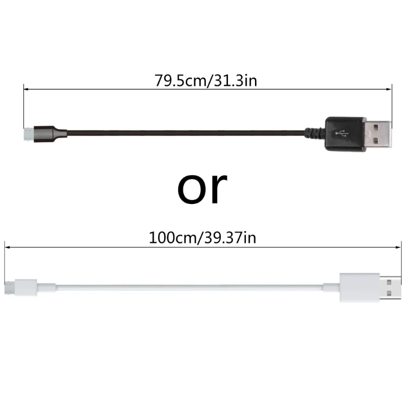 Cáp Dữ Liệu USB 2.0 Loại A Sang Micro Nam Dài 1M Để Sạc/Truyền Dữ Liệu Đồng Thời Bền Dropship