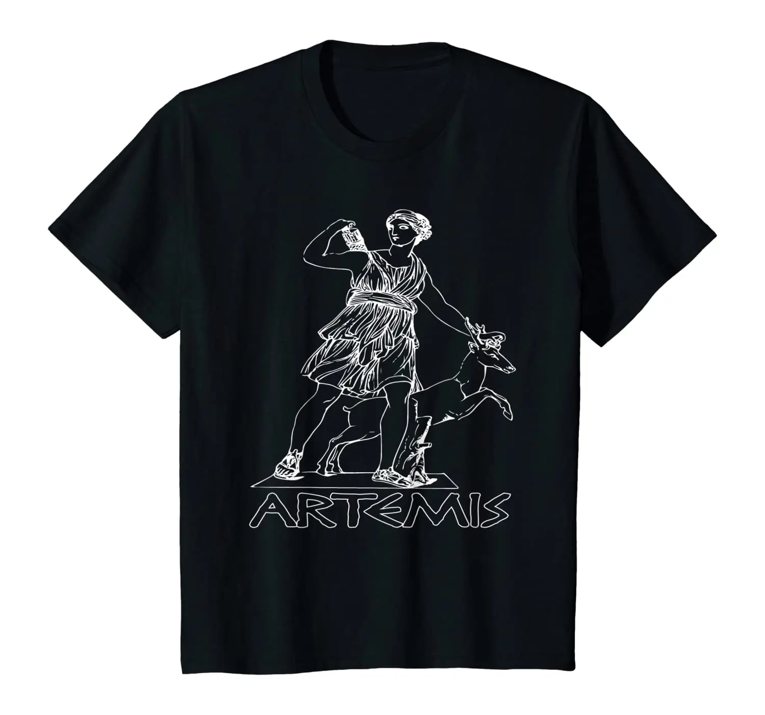 

Ancient Greece Artemis Goddess Diana Greek Mythology Mens T-Shirt. Summer Cotton Short Sleeve O-Neck Unisex T Shirt New S-3XL