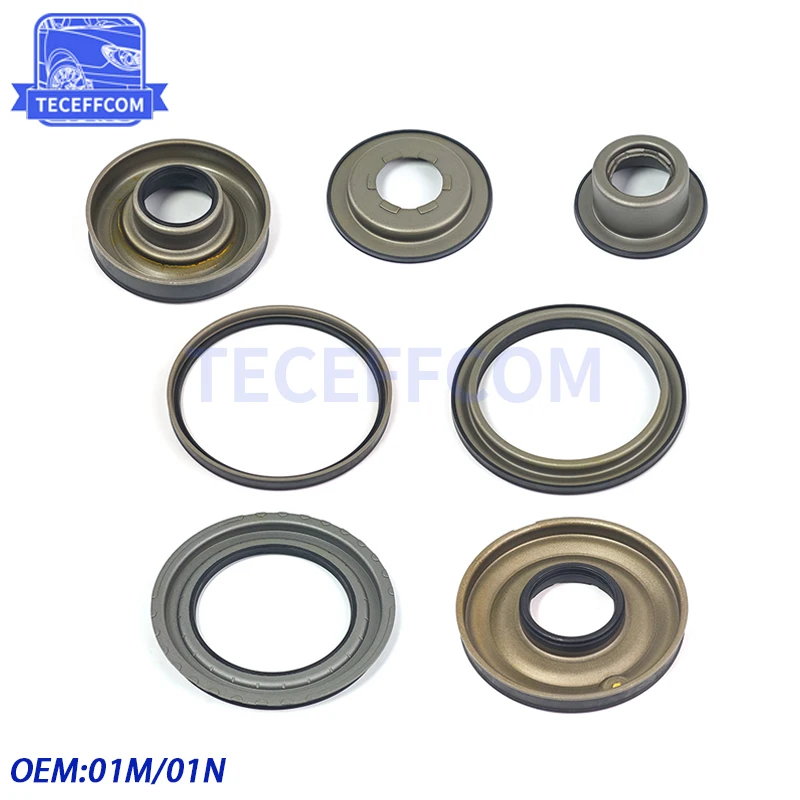 Kit de pistones de transmisión automática 01M 01N 7PCS para VW Bettle Jetta Bora Skoda Golf para Audi A3 1996-UP, kit de reparación y reconstrucción de caja de cambios