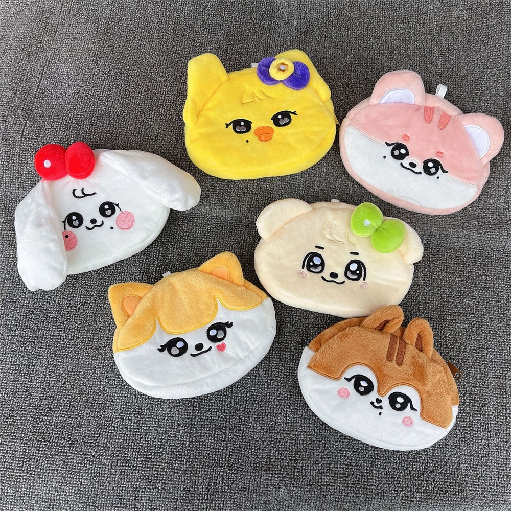 KPOP MINIVE Cute Wallet Yujin Gaeul Wonyoung LIZ Rei Leeseo Cartoon Figure Coin Purse Women Handbag Zipper Pouch Fans Gift