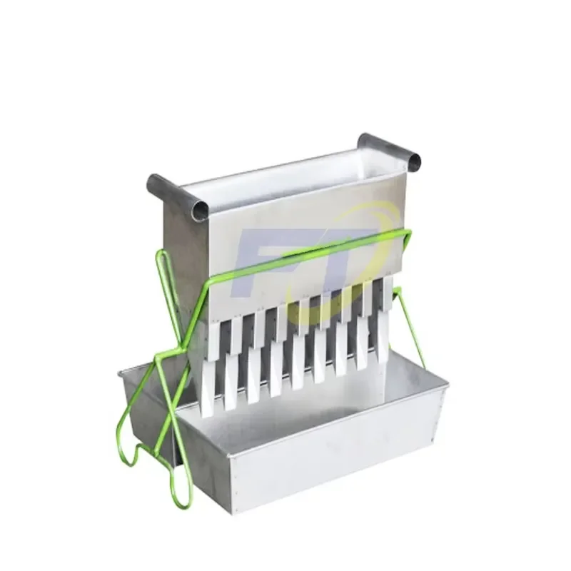 i Sample Riffle Divider for Seed/Ore/Coal Sampling Division 5mm Stainless Steel Splitter Riffle