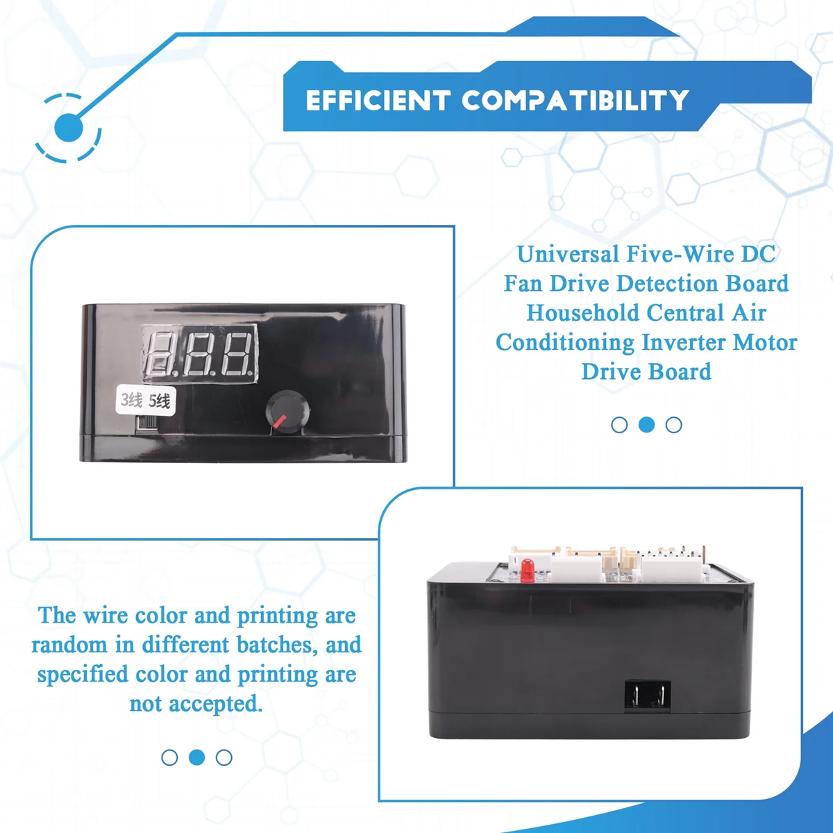 2025+ Universal Five-Wire DC Fan Drive Detection Board Household Central Air Conditioning Inverter Motor Drive Board