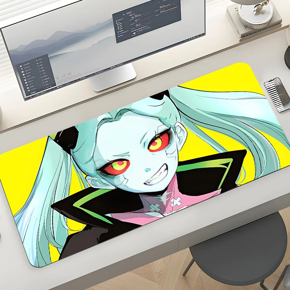 R-Rebecca Anime Mousepad Mousepad New Arrivals Large Gaming Mousepad L XL XXL Gamer Mouse Pad Size For Keyboards Mat