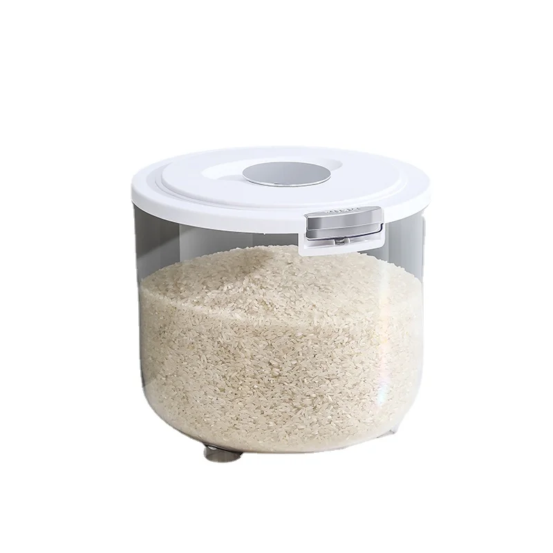 Rice Bucket Household Insect-Proof Moisture-Proof Sealed Food Grade Rice Storage Box Rice Pot Storage Tank