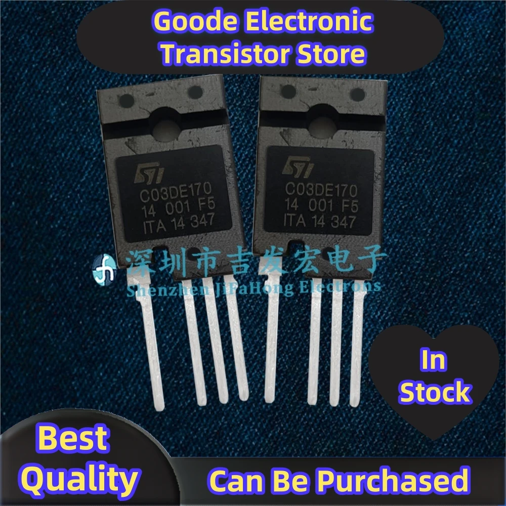 

10PCS C03DE170 STC03DE170 TO-247 1700V 3A 10 In Stock Quick In Stock