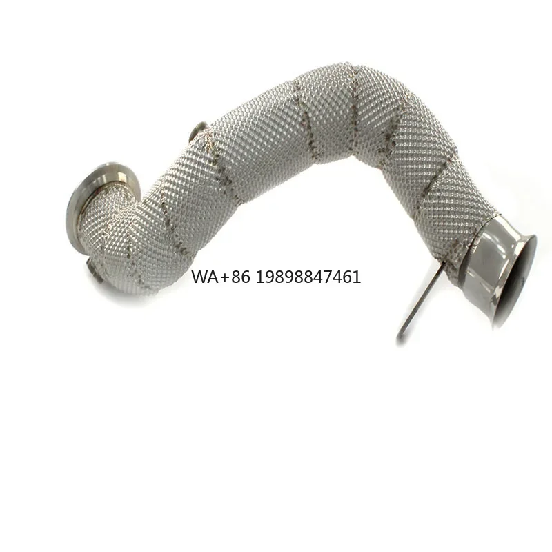 

Hot Sale Exhaust System Downpipe for Mercedes-benz Amg C200 W205 304 Stainless Steel Exhaust Pipe