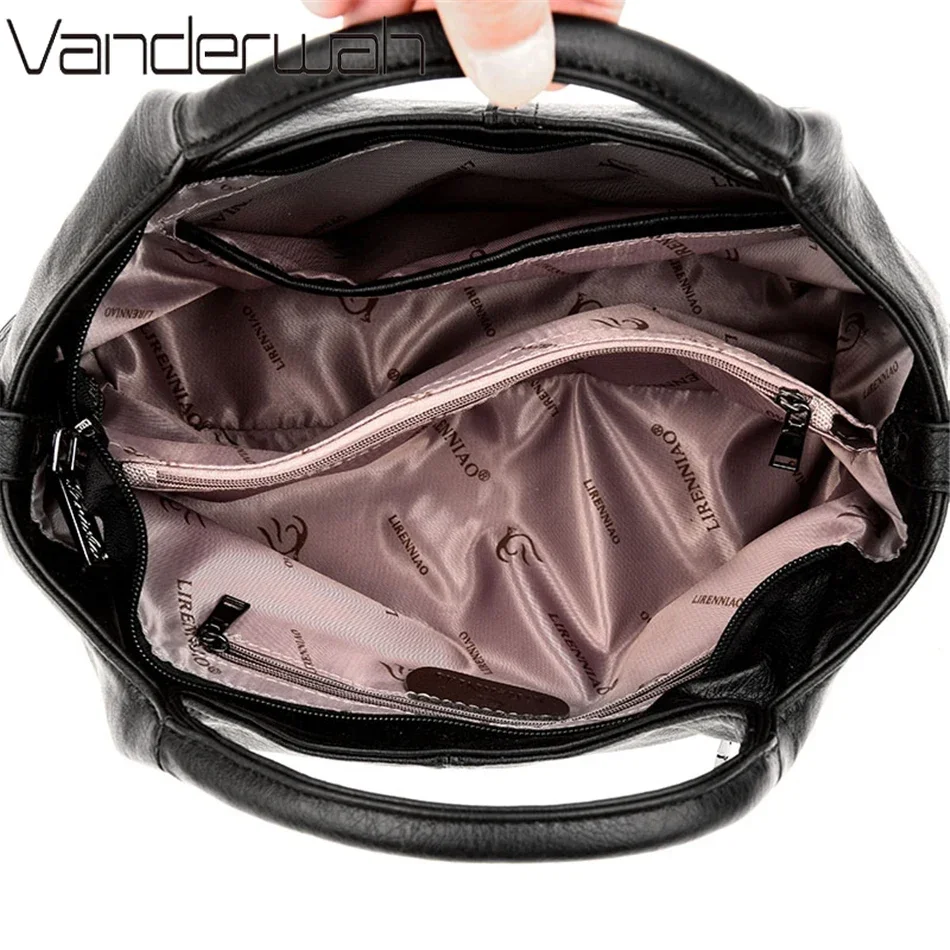 Genuine Brand Handbags Soft Leather High Quality Women Bag 2023 Small Casual Female Messenger Shoulder Bag Ladies Crossbody Bag