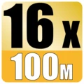100M in Blue