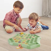 Animal Fruit Flip Chess Board Game Logical Thinking Cognitive Animal Memory Matching Chess Parent-child Interactive Game Toys 4
