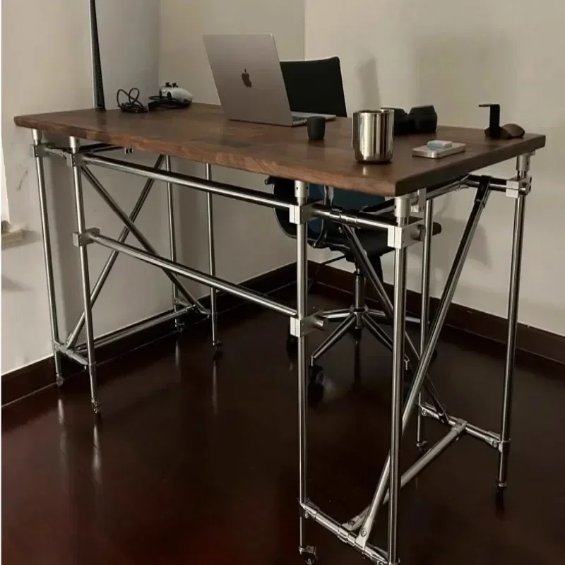 Rectangle Ocean Board Optical Axis Table Bar Table Household Small Bar Work Office Computer Desk Learning Writing Desk