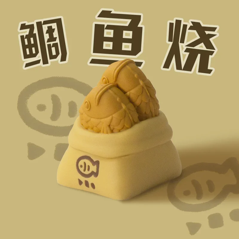 

Snapper yaki милые колпачки для клавиш на заказ смоляные колпачки для механической клавиатуры одиночные ESC