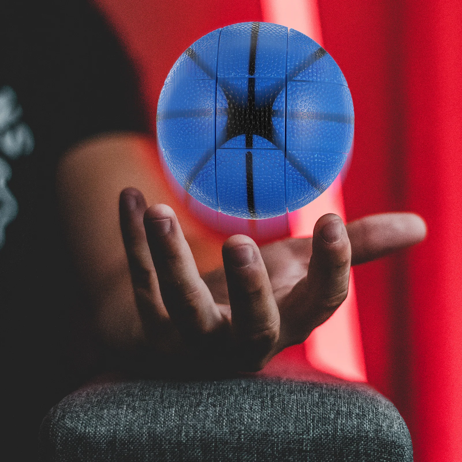 

Affordable High Quality Basketball Shaped Puzzle Cube for Children Parent Child Interaction Fun Kids Educational Toy