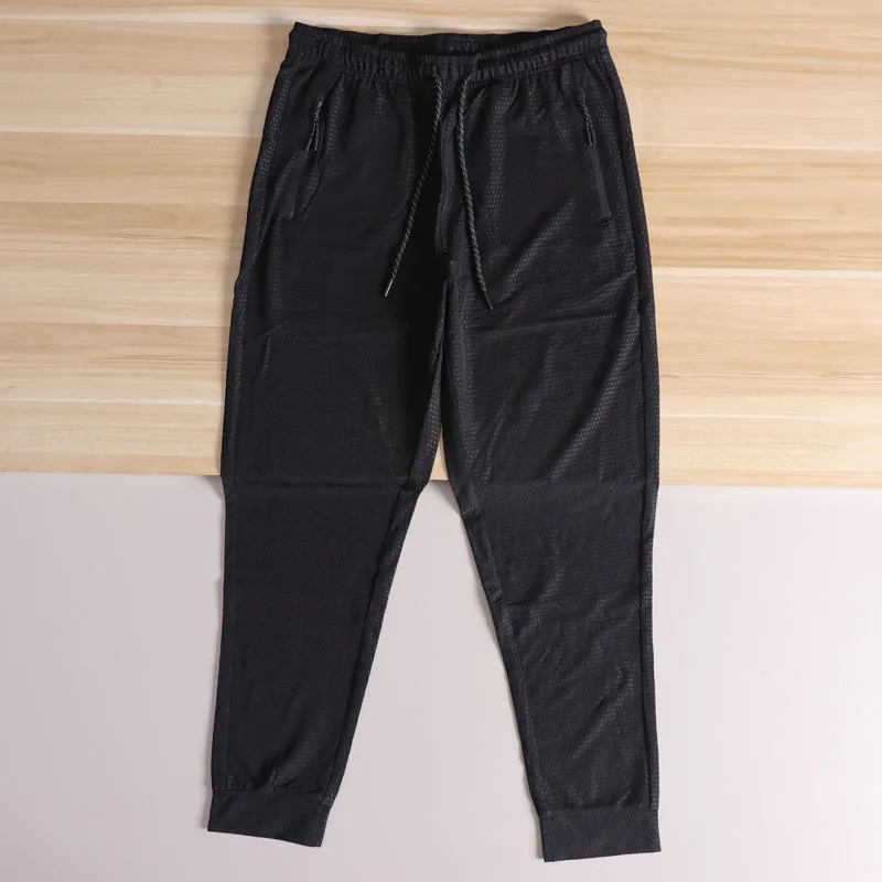 

Men's Spor Loose Fit Casual Pants High Elastic Qui Dry Breathable Long Trousers Urban Faion Spring Summer Color