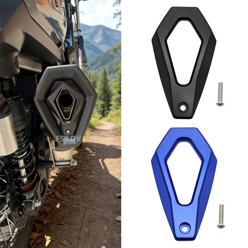 

For Zontes 368G 368-G 368G Exhaust Pipe Protective Decorative Exhaust Pipe Tip Cover ZT368G Motorcycle Accessories