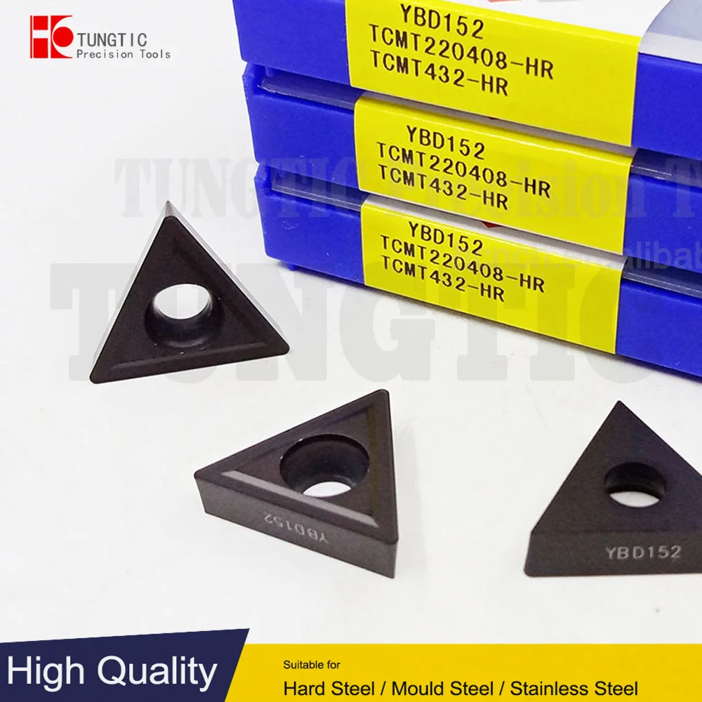 Imagem -04 - Giro Insere o Cortador do Carboneto para o Cnc Tcmt 220408 Tcmt 220408 o