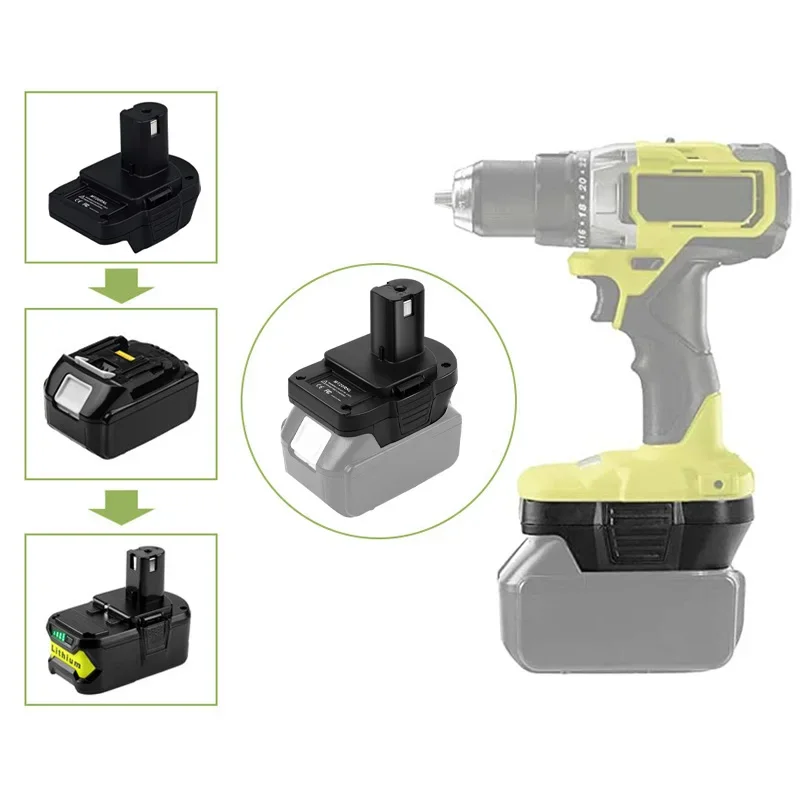 BL1830 Adapter baterii MT20BSL MT20ML Konwerter do akumulatora litowo-jonowego Makita 18V do Milwaukee Bosch Dewalt Ryobi Tool Converter