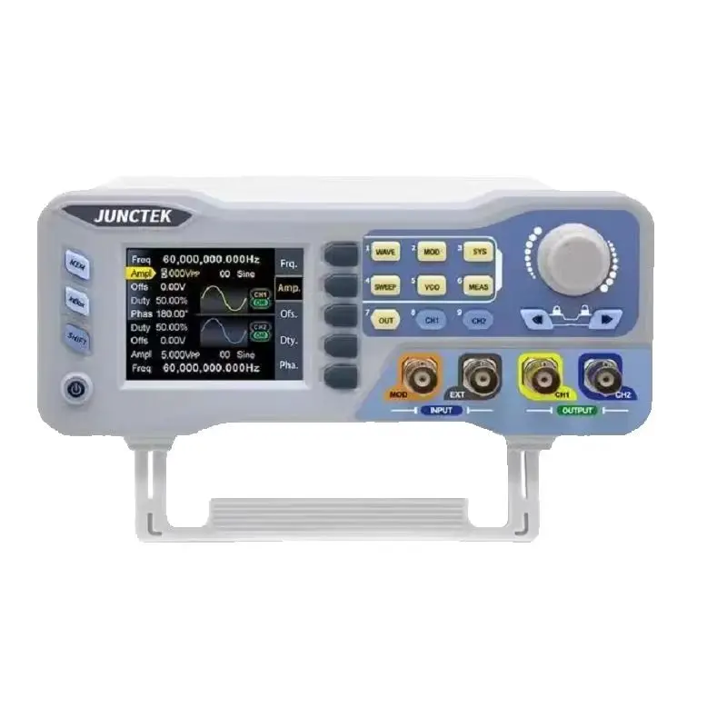 JDS8080 JDS8060 80MHz 60MHz Function Arbitrary Waveform Signal Generator 2 Channel  275MS/s  Frequency Meter  VCO Burst Adjust