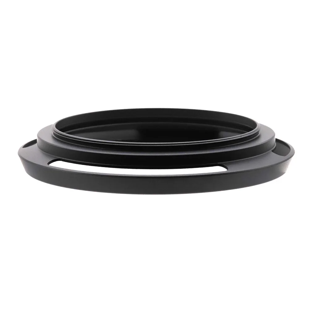 Generic Metal Wide Angel Lens Hood Screw-in 62 67 72 77 82 mm Universal Black lens focal distance at least 20mm (Full Frame)