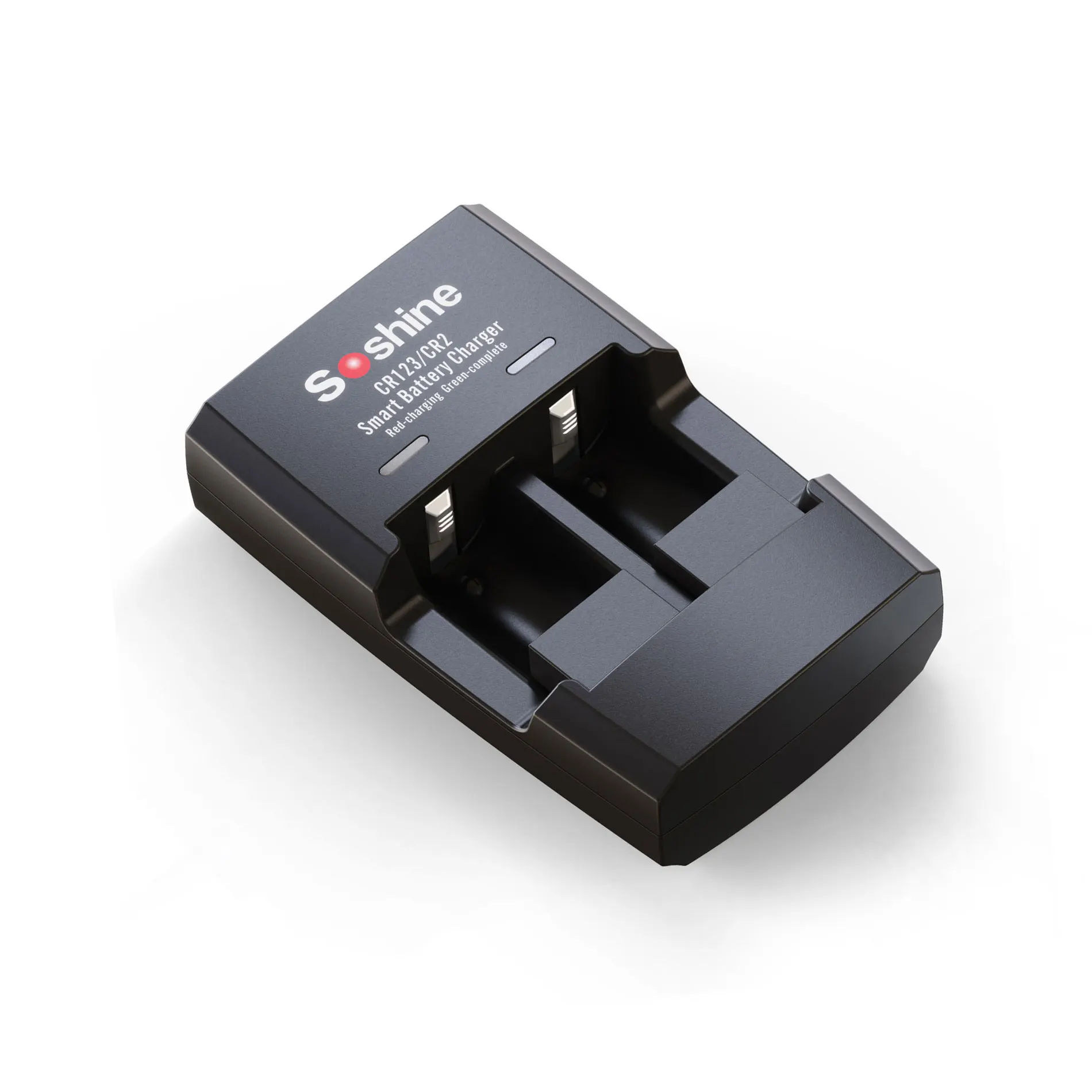Soshine USB LiFePO4 Charger S5(Fe) With CR123 3.2V 550mAh LiFePO4 Rechargable Battery image 3