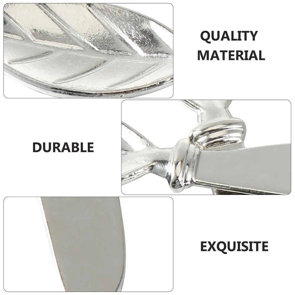 

3pcs Cheese Cutters Leaf Handle Portable Zinc Alloy Kitchen Tools Butter Spatula Cake Cheese Cutter Practical Household Kitchen