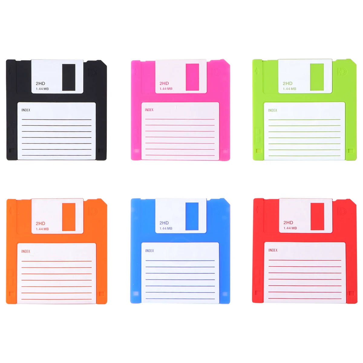 

6Pcs Silicone Coasters Premium Material Exquisite Craftsmanship Heatproof Table Accessories for Family Gathering Picnic