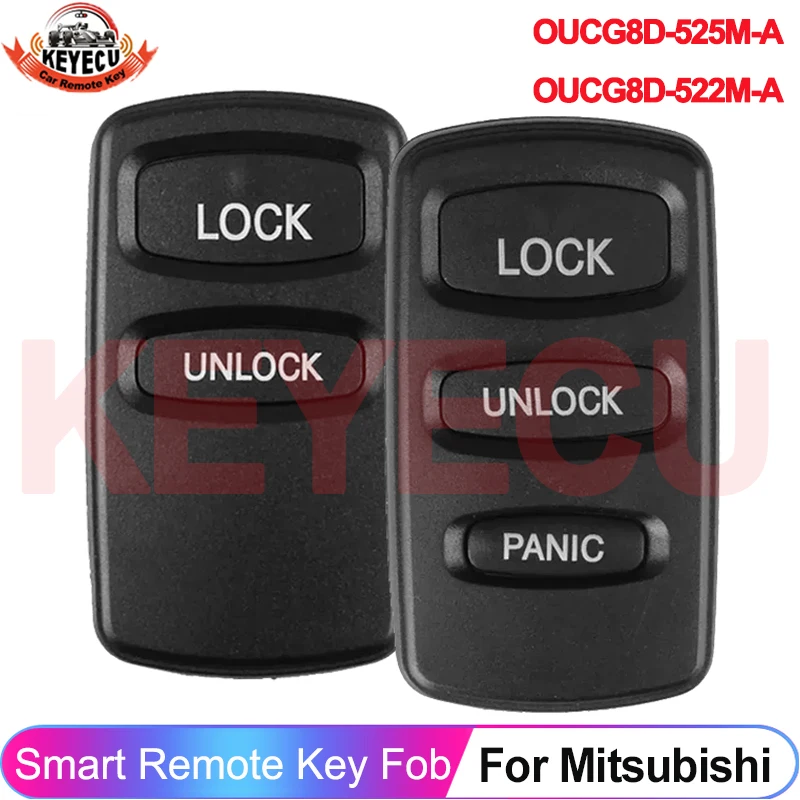 

OUCG8D-525M-A OUCG8D-522M-A 313.8/315/433 МГц Автомобильный ключ-пульт для Mitsubishi Eclipse, Endeavor, Lancer, Montero Sport, Outlander