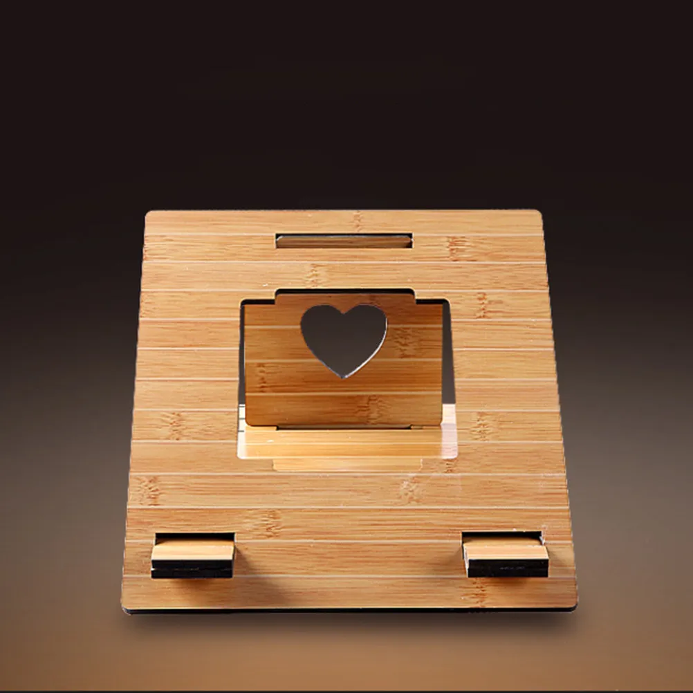 Wooden Laptop Placing Rack Sturdy Simple Design Easy Carry Compact Storage Ideal for Daily Use Gift Laptop Shelf Bracket