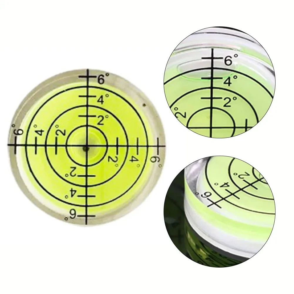 1pcs 32mm Horizontal Bubble Level High Precision Environmental Bulls Eye Level Accessories For Measuring Instrument