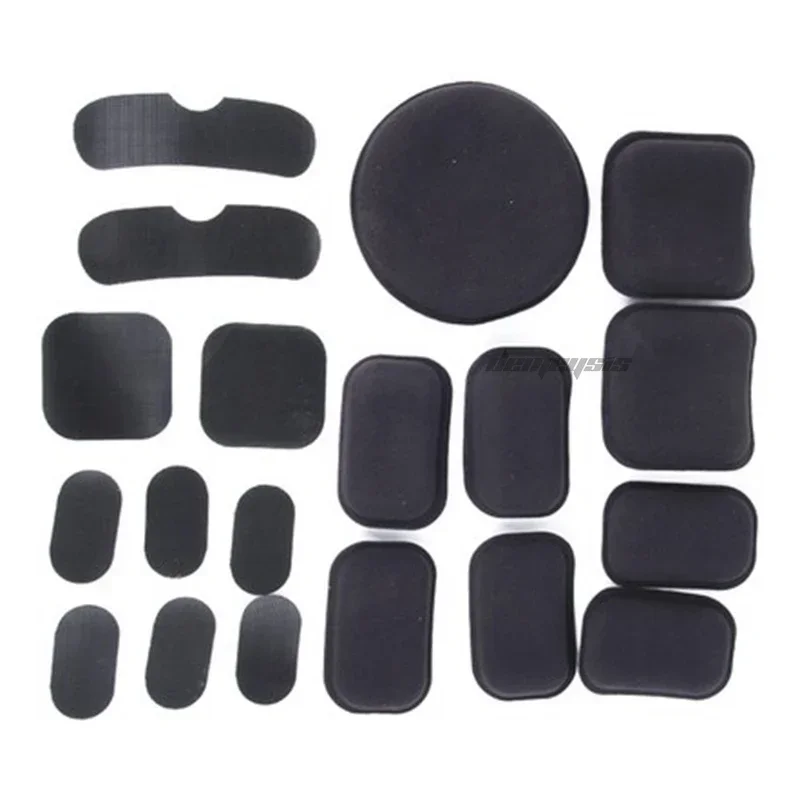 Tactical Helmet Protective Pads Replacement Set Memory Foam Pads for Airsoft Paintball Fast MICH Helmet Accessories