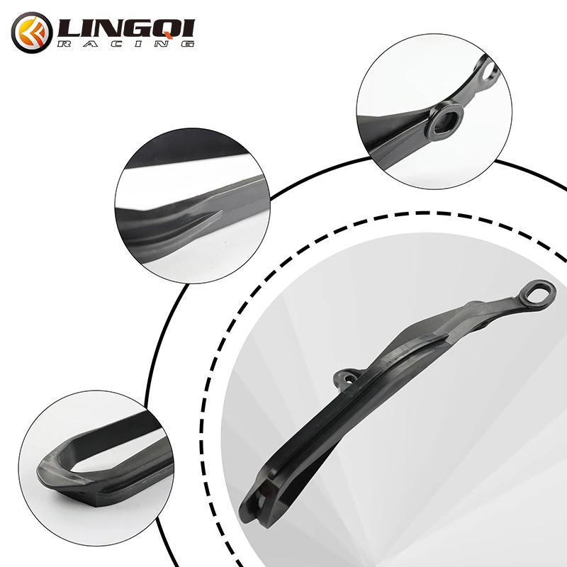 LINGQI Dirt Bike Pit Bikes Plastic Swingarm Chain Guide Slider Motorcycle Spare Parts For Kayo K2 T4 Motocross CRF250L XR250 - view 3