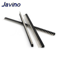5/20/50PCS 1x40P 2.54mm Round Hole Female Header Tin Single Row 40Pin 0.1\