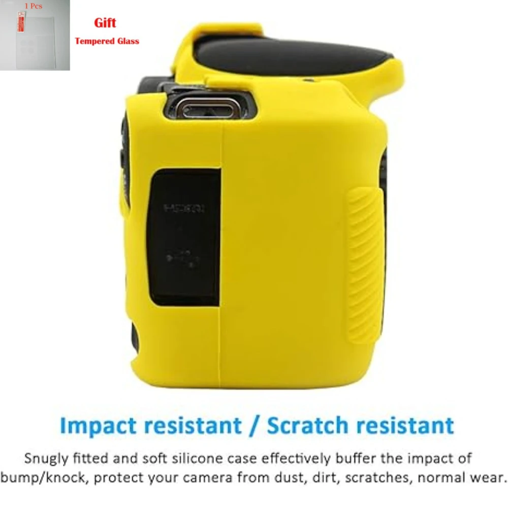 

Silicone cover ，Armor Skin Case For Canon EOS 200D Mark II 250D Rebel SL2 SL3 Body Cover Protector