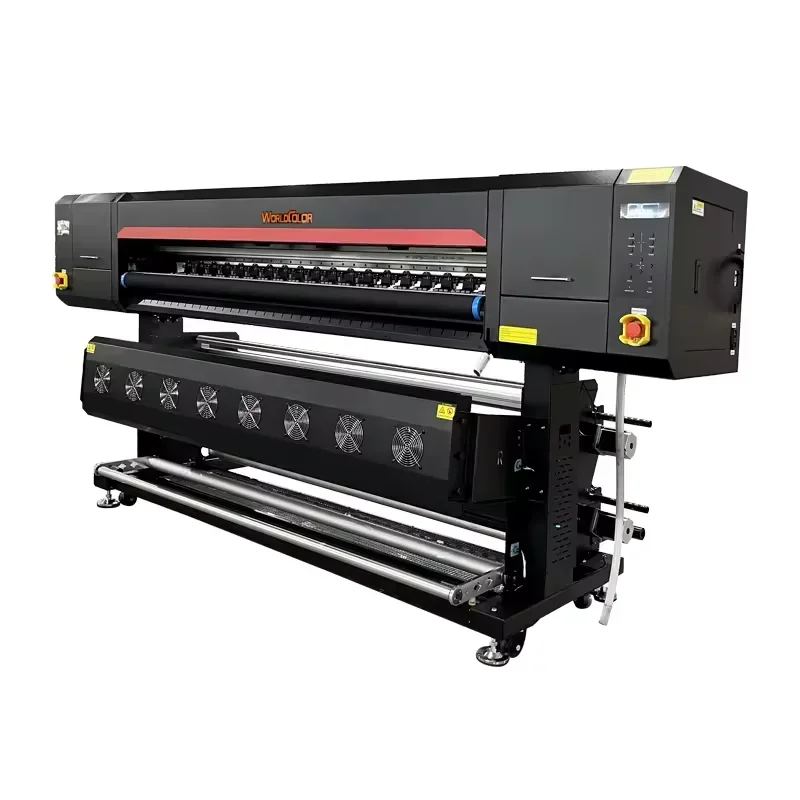 1.8m Wide Format Automatic Sublimation Printer With 4 PCSi3200 A1 Head CMYK Inkjet Large Format Sublimation Machine