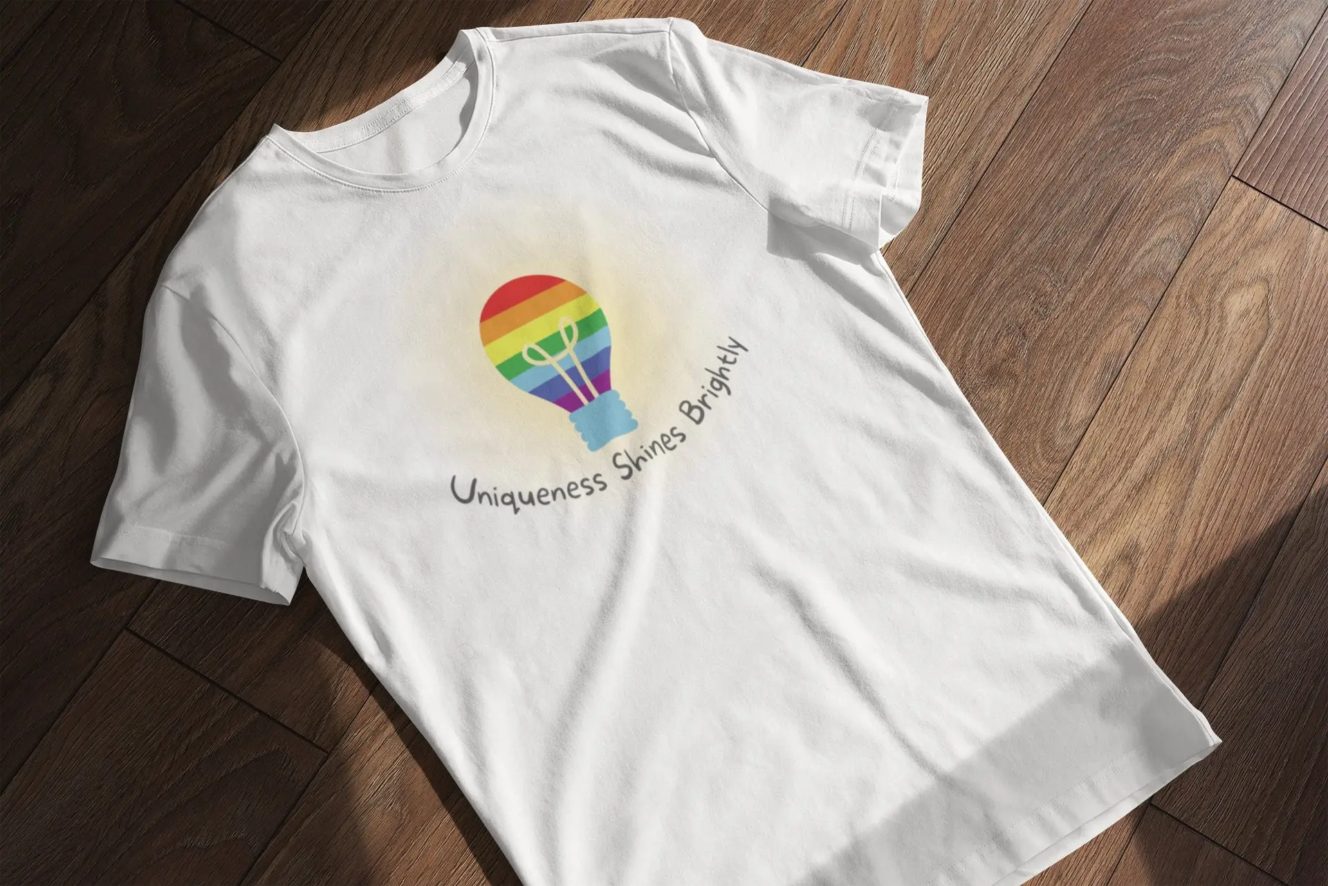 Uniqueness Shines Brightly T Shirt Autism Awareness Neurodiversity