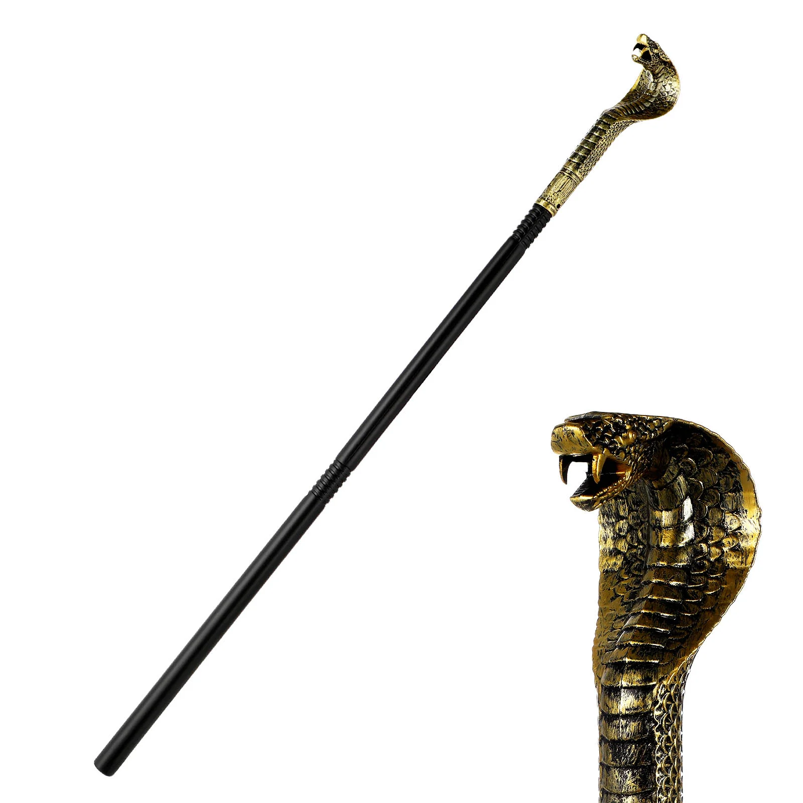 Egyptian Pharaoh's Party Decorative Walking Stick Costume Walking Cane Elegant Prop Stick Dress Cane