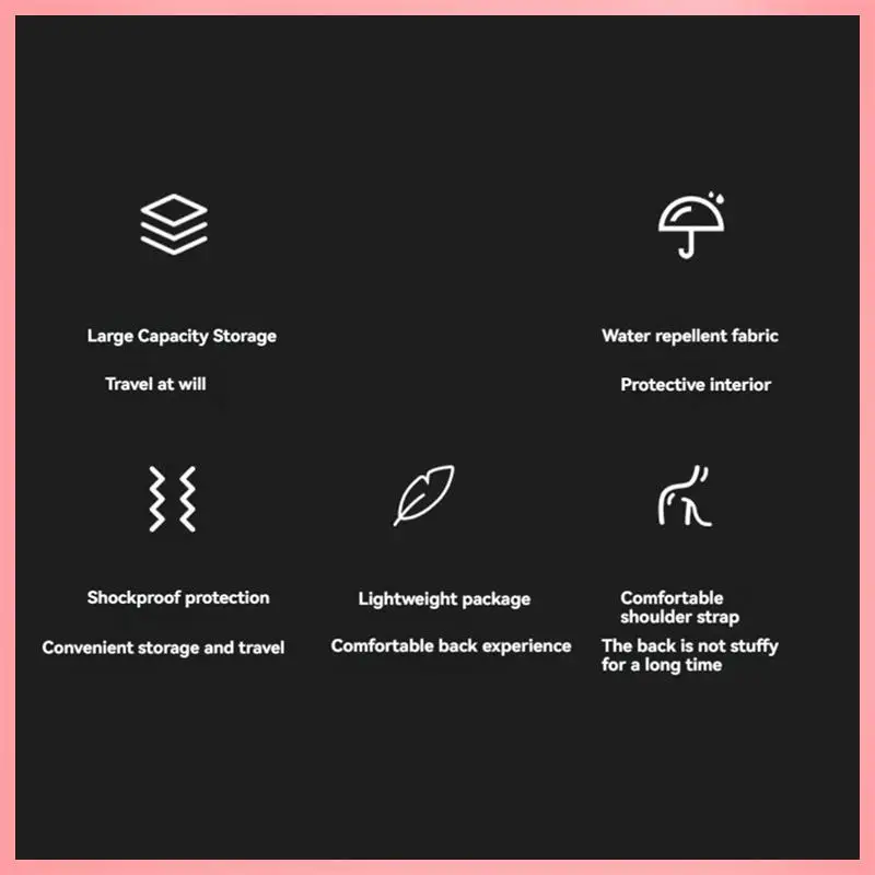 

N91R-Camera Bag Shoulder Bag Water-Resistant Shock-Proof For Mirrorless Camera With Removable Dividers And Shoulder Strap