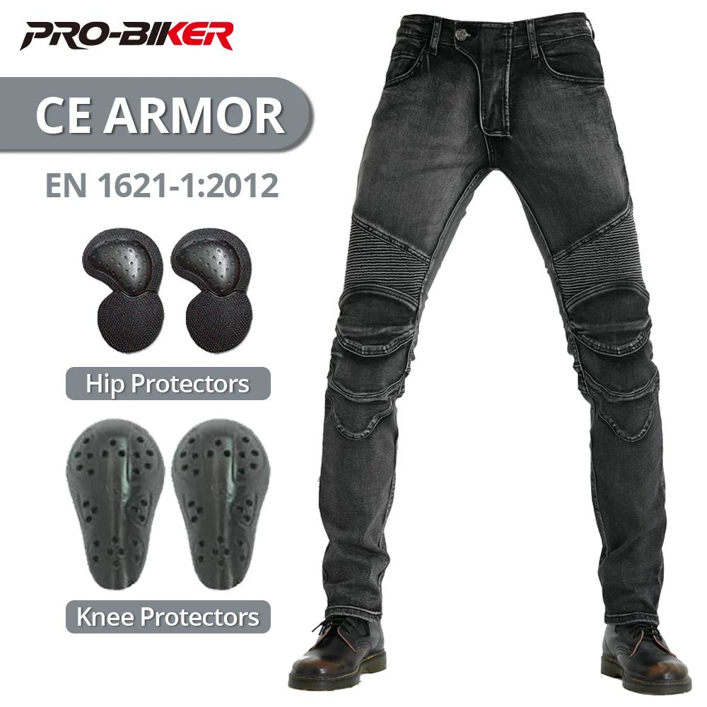 

Мужские мотоциклетные брюки Four Seasons со встроенными защитными элементами CE, ветрозащитные, устойчивые к падениям, для мотокросса и езды на мотоцикле на открытом воздухе.