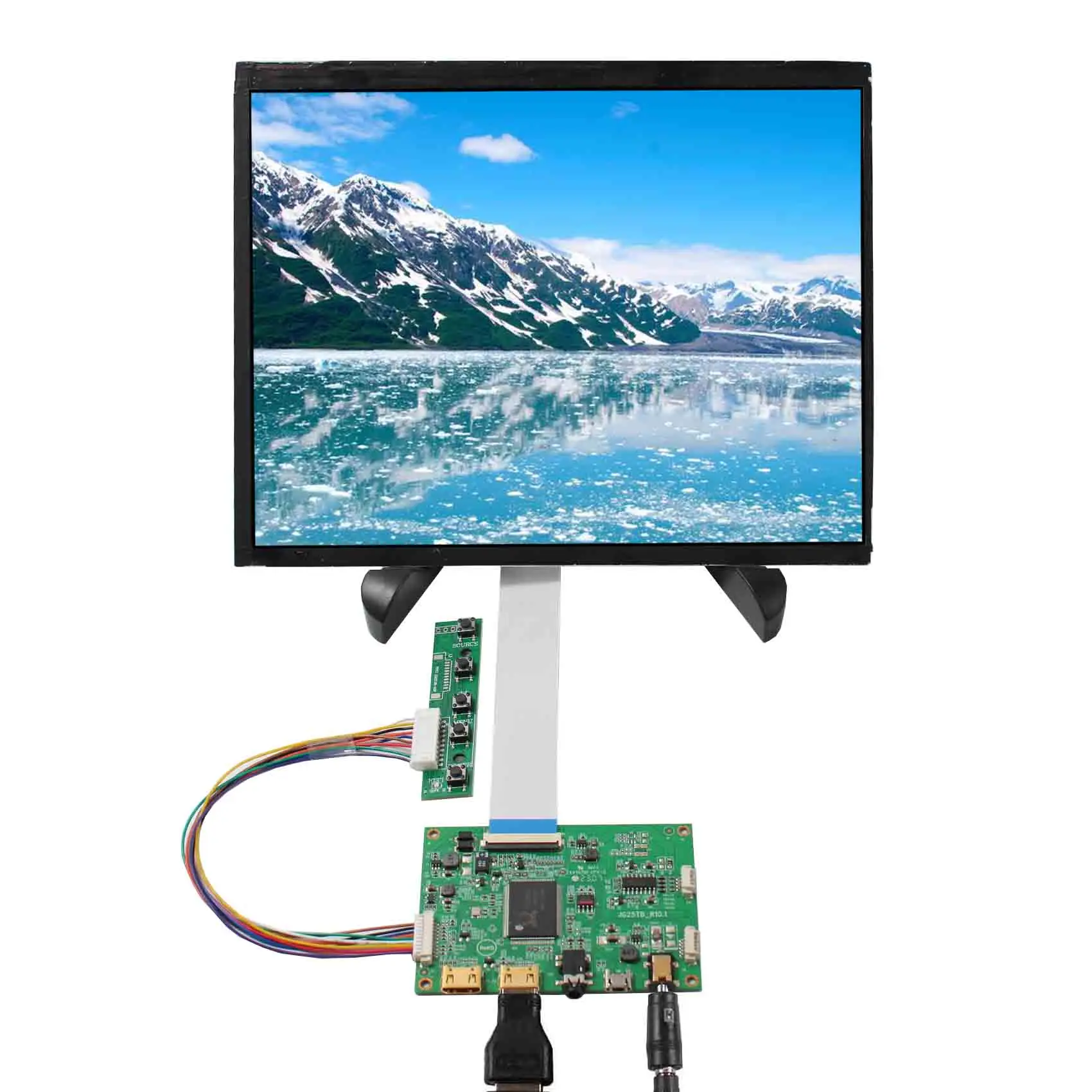 Universal Tv Motherboard  Indoor Lcd Digital Signage Advertising Display 9.7Inch Lp097Qx1 Lcd Car Display