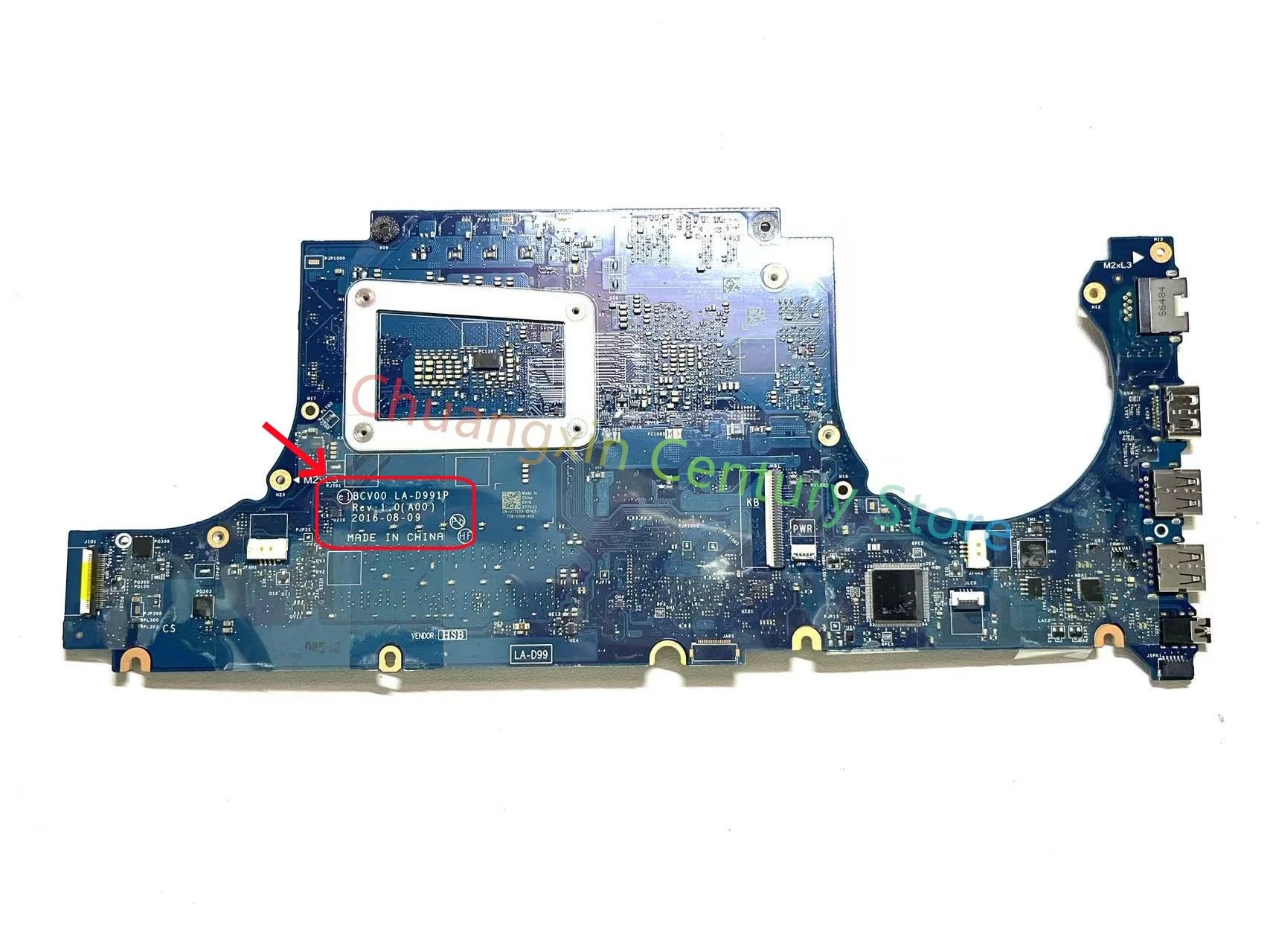 LA-D991P Motherboard Suitable for DELL Inspiron 7566 7466 Laptop CPU: I5-6TH/I7-6TH GPU 100% Testing Work Shipped