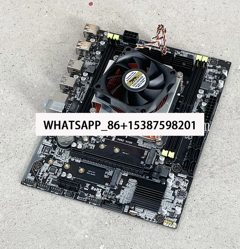 

X99Z V102 Main Board 2011 Pin Delivery E52620v3 Chicken Blood Edition 6 Core 12 Thread Full Load 3.2G Gaming Computer