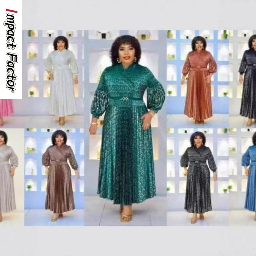 miyake-2025-mode-haut-sens-bronzant-lanterne-manches-robe-plissee-col-de-costume-elegant-robe-ample-vetements-pour-femmes