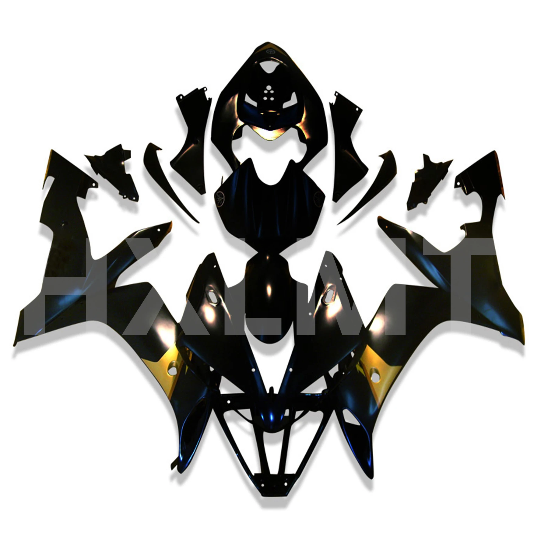 Plastic Shell Motorcycle Fairing Kits Fit For YAMAHA YZF-R1 2004 2005 2006  YZF R1 ABS Bodywork Set