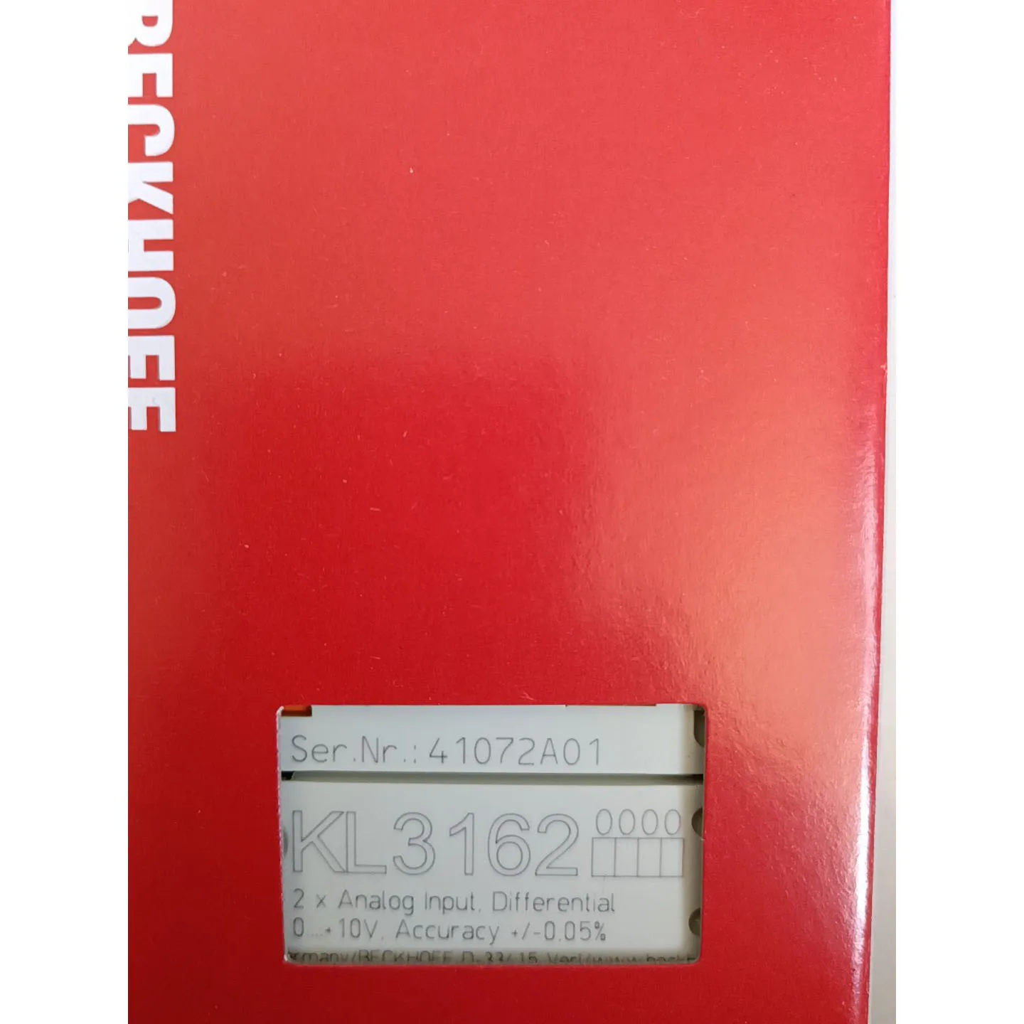 Рисунок 4 - EL3162 EL 3162 Терминал 2-канальный