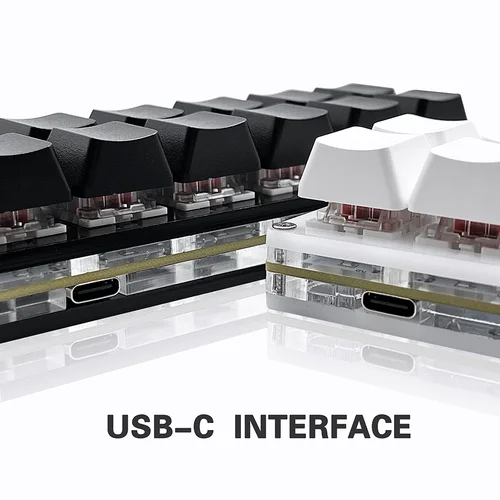 Imagen 2 del producto Mini juego de 12 teclas, teclado mecánico para jugar, teclado con una sola mano, USB-C, teclado OSU con cable, teclado programable intercambiable en caliente