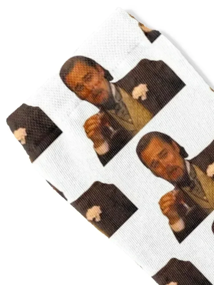 Leonardo DiCaprio Laughing Meme Socks winter winter gifts luxe christmas stocking Girl'S Socks Men's